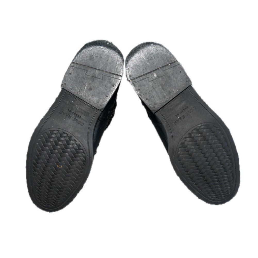 Cole Haan Black Leather Ankle Boots - Picture 3 of 10